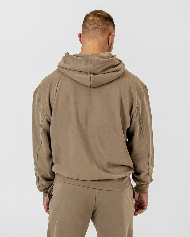 Hoodie 'LOOSE' - Olive Yellow - Men